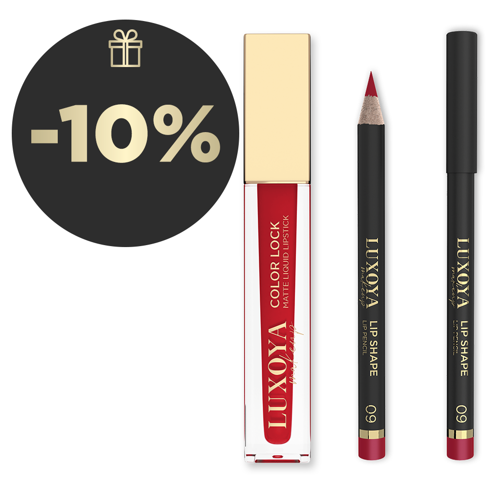 Luxoya Professional Paris - Luxoya Lip Kombó III. csomag - Piros - 10%  csomagkedvezmény